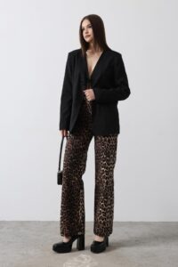 Önü Bağlamalı Blazer Ceket - Görsel 3