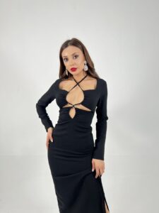5934 ELBİSE-SİYAH