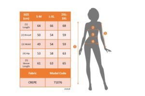 Kadın Uzun Kollu Yaka Düğme Detay Güpürlü Kol Krep Bluz - Görsel 4