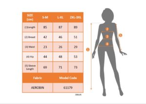 Kadın Uzun Kollu Gömlek Yaka önden Düğmeli Yanlardan Büzgülü Kısa Aerobin Elbise - Görsel 5