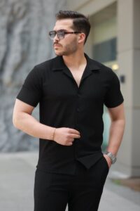 Erkek Ottoman Kumaş Pantolon Gömlek Takım - Görsel 3