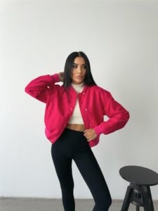 BOMBER MONT CYRUS KUMAŞ - Görsel 3