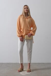 Biye Detaylı Ayrobin Gömlek