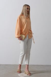 Biye Detaylı Ayrobin Gömlek - Görsel 2