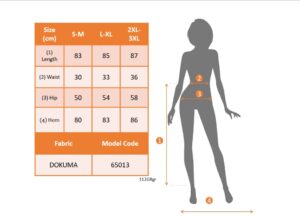Kadın Yüksek Bel Leopar Desenli Midi Krep Etek - Görsel 6
