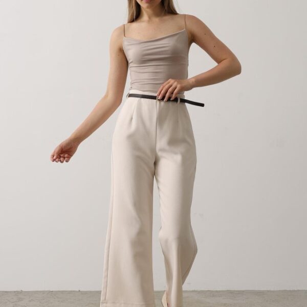 Kemer Pens Detaylı Pantolon