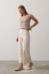 Kemer Pens Detaylı Pantolon - Görsel 4