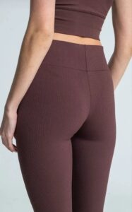 Yüksek Bel Fitilli Tayt - Görsel 4