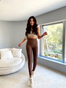 Kadın Yüksek Bel Içi şardonlu Fırsat ürün Toparlayıcı Tayt - Görsel 6