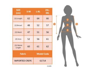 Kadın Uzun Kollu Yakadan Fiyonklu Incili Ithal Krep Bluz - Görsel 5