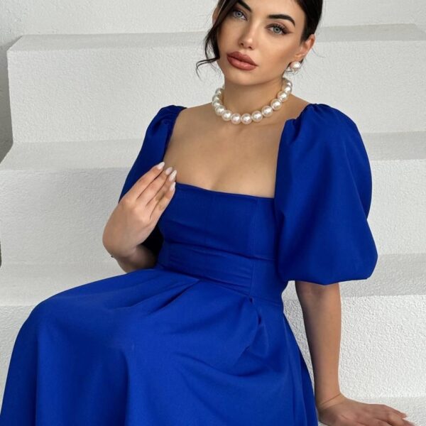 Benjamin Çan Etekli Midi Boy Elbise