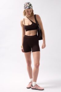 Cep Detay Biker Şort - Görsel 2