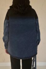 Siyah Kot Garnili Ceket - Görsel 4