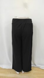 Kadın Beli Lastikli Düğmeli Ithal Krep Pantolon - Görsel 7