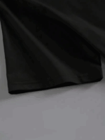 Baskılı Oversize Bisiklet Yaka T-shirt - Görsel 2