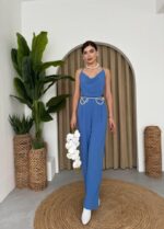 Darcy Sırt Dekolteli Tulum - Görsel 6