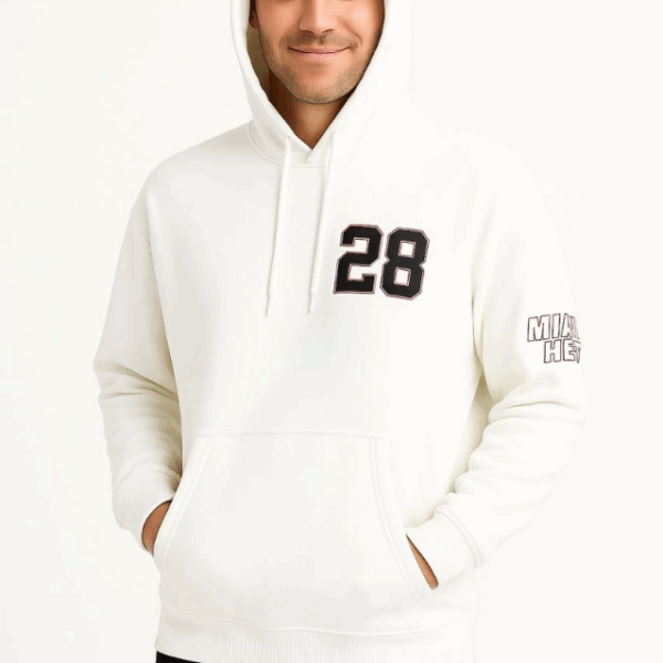 Üç İplik Kapüşonlu Ön Ve Arka Baskılı SweatShirt Hoodie