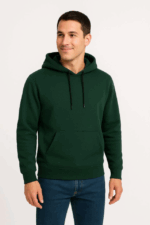 Erkek Üç İplik Kapüşonlu Kanguru Cepli SweatShirt Hoodie