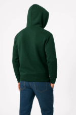Erkek Üç İplik Kapüşonlu Kanguru Cepli SweatShirt Hoodie - Görsel 2