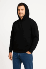 Erkek Üç İplik Kapüşonlu Kanguru Cepli SweatShirt Hoodie