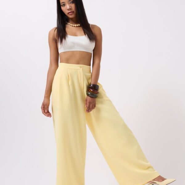 Casual Yüksek Bel Pantolon