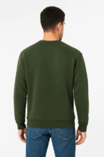 Erkek Üç İplik Düz Bisiklet Yaka SweatShirt - Görsel 2