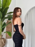 Kalıse İp Askılı Elbise - Görsel 6