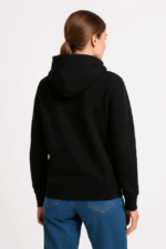 Üç İplik Kapüşonlu Kanguru Çepli SweatShirt Hoodie - Görsel 2