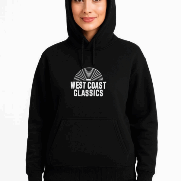 Üç İplik Kapüşonlu Ön Ve Arka Baskılı SweatShirt Hoodie
