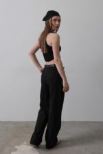 Kemerli Palazzo Pantolon - Görsel 4