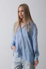 Cepli Oversize Gömlek