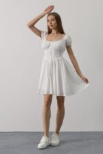 Beli Korseli Mini Elbise