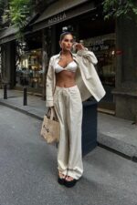 Larissa Çizgili Takım 9766 08 - Görsel 2