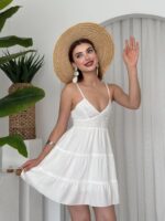 Nose İp Askılı Elbise - Görsel 3