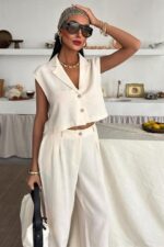 Zoe Crop Yelek Takım 9744-08 - Görsel 2