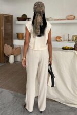 Zoe Crop Yelek Takım 9744-08 - Görsel 6