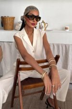 Zoe Crop Yelek Takım 9744-08 - Görsel 7