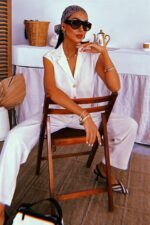 Zoe Crop Yelek Takım 9744-08 - Görsel 10