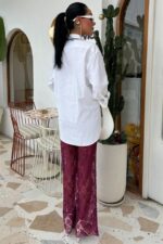İçi Astarlı Dantel Pantolon 0081 - Görsel 4