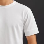 Erkek Basic Oversize Double Face Kumaş Kısa Kollu Tshirt - Görsel 3