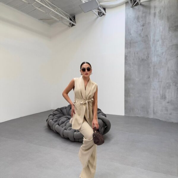 Cura Yelek Pantolon İki̇li̇ Takim