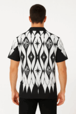 Erkek İki İplik Kumaş Dijital Baskılı Gömlek - Görsel 2