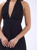 6996 ELBİSE-SİYAH - Görsel 4