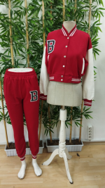 Kadın Uzun Kollu Hakim Yaka önden Düğmeli Ceket Pantolon şardonlu Iki Iplik Ikili Takım - Görsel 7