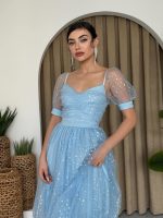 Helena Tül Elbise - Görsel 4