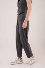 Havuç Kesim Gri Pantolon - Görsel 4