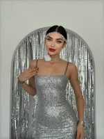 Woxo İp Askılı Elbise - Görsel 3