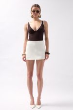 Basic Mini Şort Etek - Görsel 2