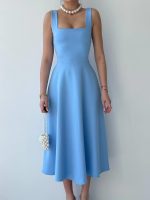 Neapolitan Askılı Elbise - Görsel 2