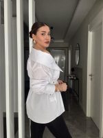 6493 GÖMLEK-BEYAZ - Görsel 8